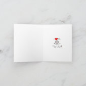 CARTE ***JE T'AIME TELLEMENT*** LE DESSIN À L'INTÉRIEUR  (Intérieur)