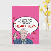 Carte Je t'aime tellement que j'ai Heart Bern (Fleur jaune)