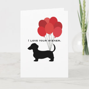 Carte Je t'aime ton Saint-Valentin Wiener