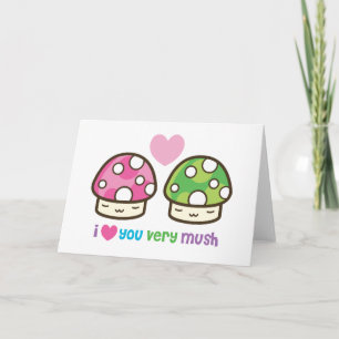 Carte je t'aime très bouillie de maïs
