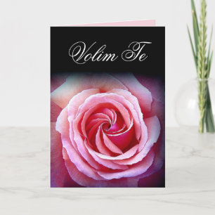 Carte JE T'AIME Volim Te croate