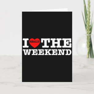 Carte Je T'aime Weekend Drôle Camping Couple Cadeaux Va