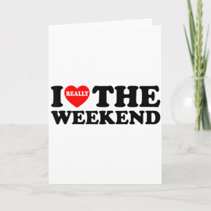 Carte Je T'aime Weekend Drôle Camping Couple Cadeaux Va