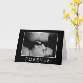 Carte Je t'aimerai toujours... Jamais (Fleur jaune)