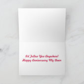 Carte Je te suivrais n'importe où (Intérieur)