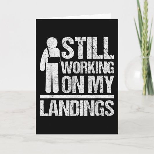 Carte Je Travaille Encore Sur Mes Débarquements S'Effond (Devant)