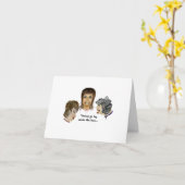 Carte Je vais aller me coucher sous le sapin comme un ca (Fleur jaune)