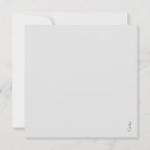 Carte Je vais être heureux. (Dos)