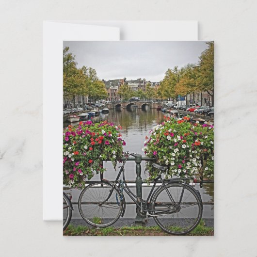 Carte Je veux faire le tour de mon vélo à Amsterdam - Ca (Devant)