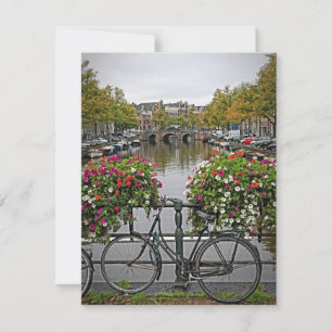 Carte Je veux faire le tour de mon vélo à Amsterdam - Ca