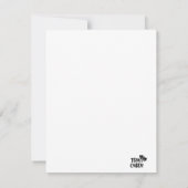 CARTE JE VEUX JUSTE DIRE (Dos)