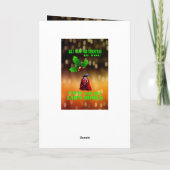 Carte Je Veux Tout Ce Que Je Veux Pour Noël. (Dos)