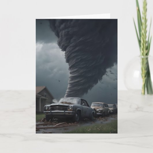 CARTE JE VIENS À TORNADO (Devant)