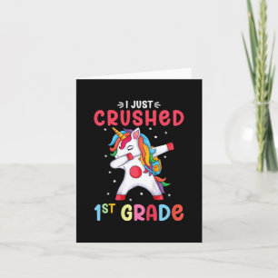 Carte Je viens de broyer les filles de 1ère année diplôm