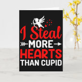 Carte Je vole plus de cœurs que Cupidon (Fleur jaune)