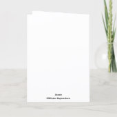 Carte Je vous adore totalement (Dos)