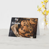 CARTE JE VOUS "AIME" PLUS QUE **COOKIES** (Fleur jaune)