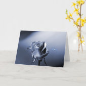 Carte Je vous aimerai toujours (Fleur jaune)