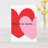 Carte Je vous déteste (Fleur jaune)