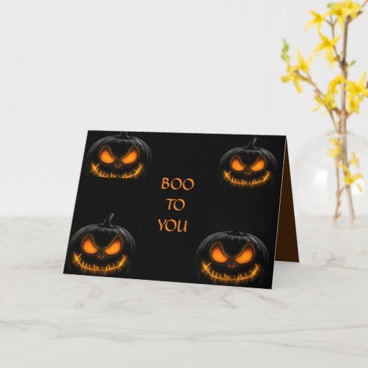 CARTE JE VOUS GARDE EN SÉCURITÉ SI VOUS ÊTES EFFRAYÉ AMO (Fleur jaune)