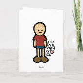 Carte Je vous manque (Dos)