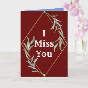 Carte Je Vous Manque