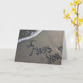 Carte Je Vous Manque (Fleur jaune)