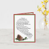 Carte Je vous manque le texte, aussi dans la moitié du c (Fleur jaune)