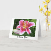 Carte Je vous ose m'aimer (Fleur jaune)