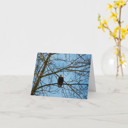 Carte Je vous regarde (Fleur jaune)