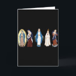 Carte Je vous salue Marie pleine de grâce, Vierge Marie<br><div class="desc">Je vous salue Marie pleine de grâce,  Vierge Marie bénie,  Verset de la Bible</div>