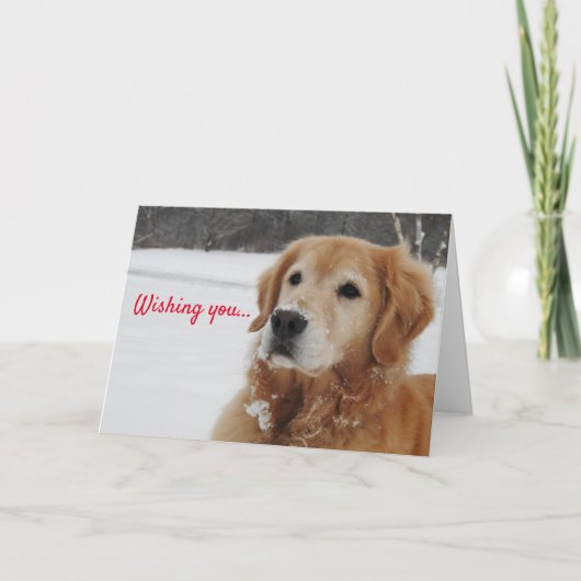 Carte Je vous souhaite (Devant)