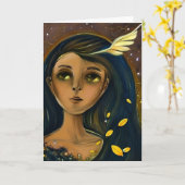 Carte Je Vous Souhaite Bien | Optimiser (Fleur jaune)