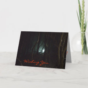 Carte Je vous souhaite la plus Éffrayante Halloween enco