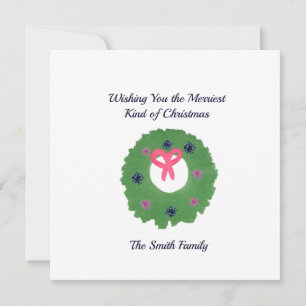 Carte Je vous souhaite le plus beau genre de Noël