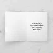Carte Je vous souhaite un anniversaire formidable | Chat (Intérieur)