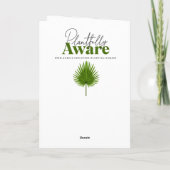 Carte Je vous souhaite un anniversaire plein d'amour (Dos)