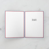 Carte Je vous souhaite un joyeux 40ème anniversaire... 2 (Intérieur)