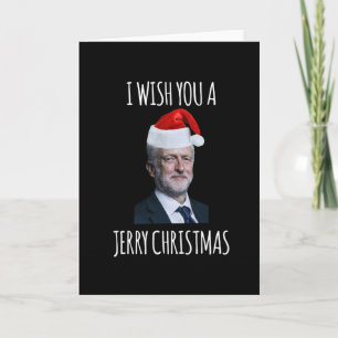 Carte Je Vous Souhaite Un Joyeux Noël Jeremy Corbyn