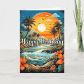 Carte Je Vous Souhaite Un merveilleux anniversaire (Devant)