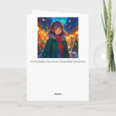 Carte Je vous souhaite un Noël formidable (Dos)