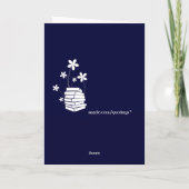 Carte Je vous souhaite un très joyeux anniversaire (Dos)