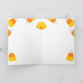 Carte Je Vous Souhaite Une Bonne Halloween (Intérieur)