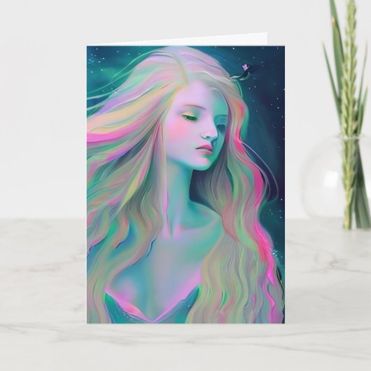 Carte Je vous souhaite une journée magique (Devant)