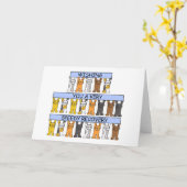 Carte Je vous souhaite une récupération rapide Cartoon C (Fleur jaune)