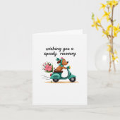 Carte Je vous souhaite une récupération rapide obtenir c (Fleur jaune)