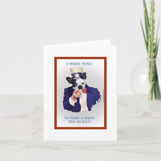 Carte Je vous veux (Devant)