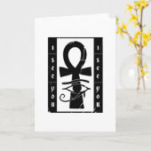 CARTE JE VOUS VOIS (Fleur jaune)