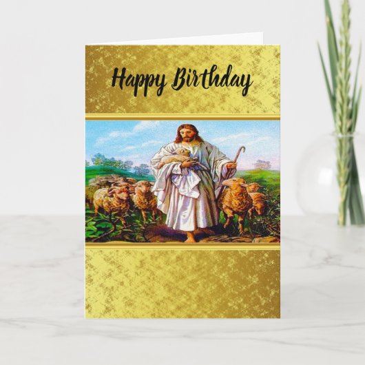 Carte Jean 10:7-21 Je suis le bon berger (Devant)