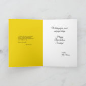 Carte Jean 11 Joyeux dimanche de la Résurrection Croix T (Intérieur)